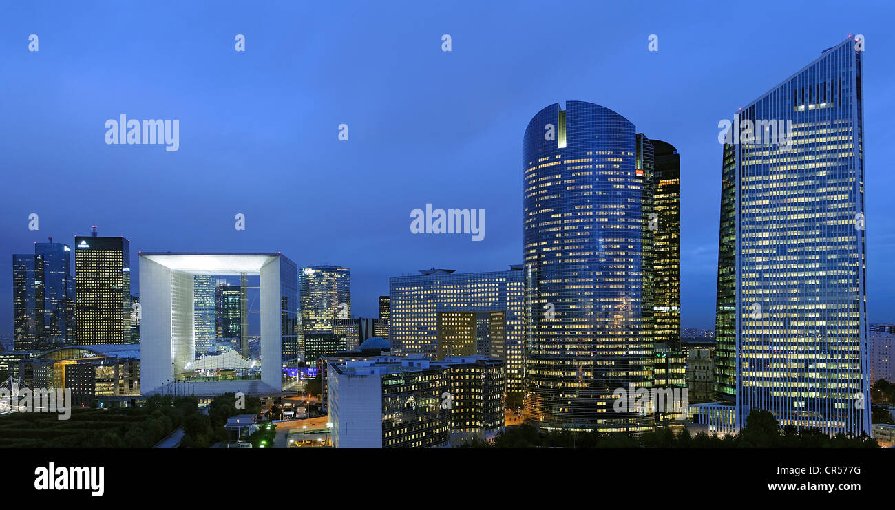 Frankreich, Hauts de Seine, Grande Arche De La Defense von Architekt Otto von Spreckelsen Stockfoto