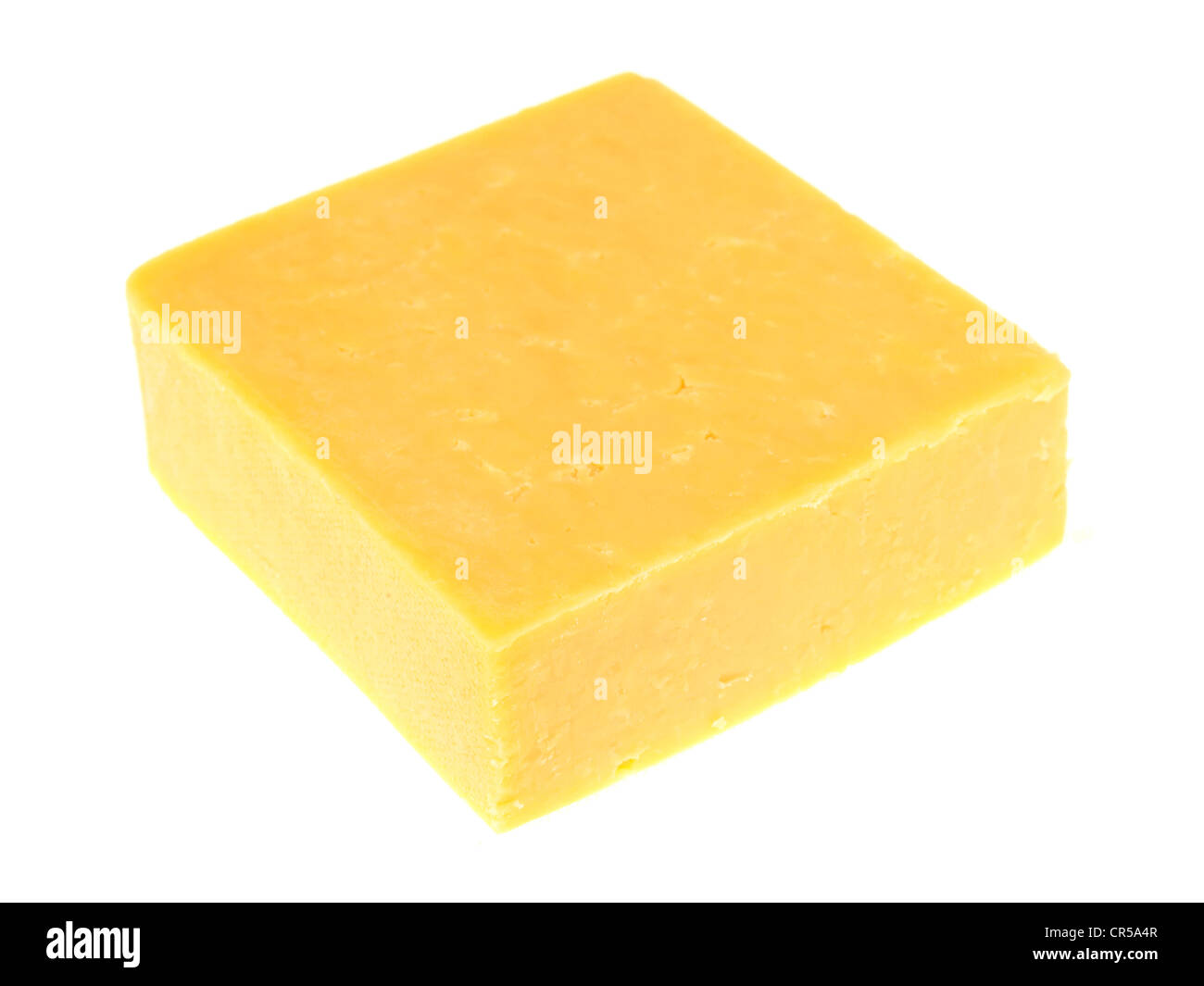 Double Gloucester Käse Stockfoto