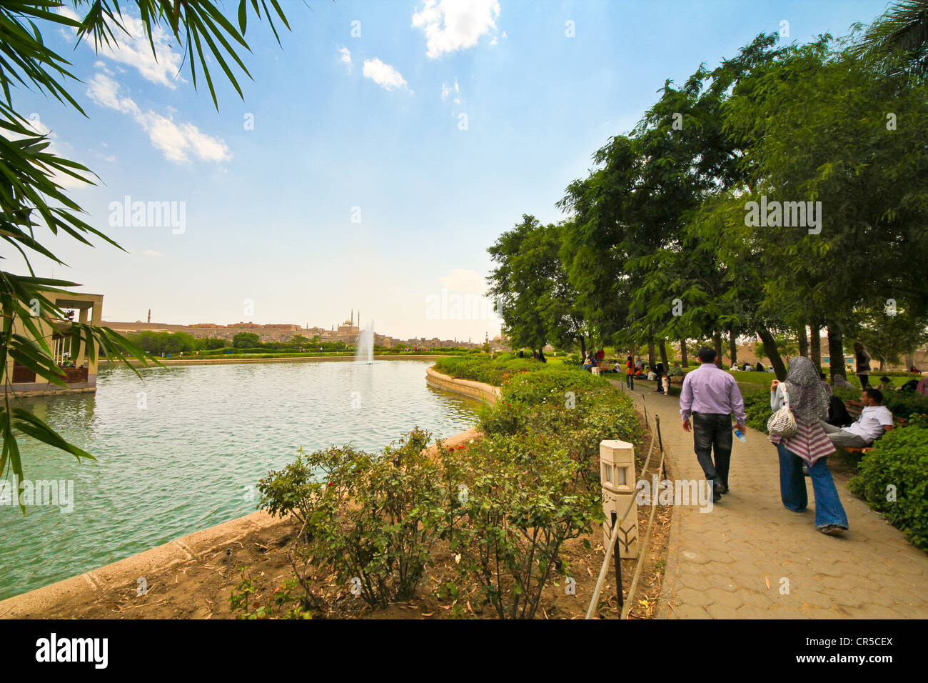 Al azhar park kairo Fotos und Bildmaterial in hoher Auflösung Alamy