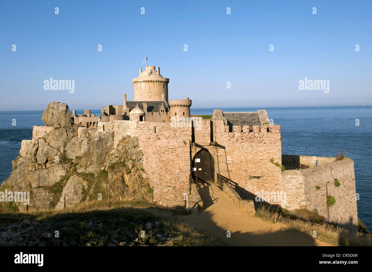 Frankreich, Cote d ' Armor, Emeraude Küste, Fort La Latte Stockfoto