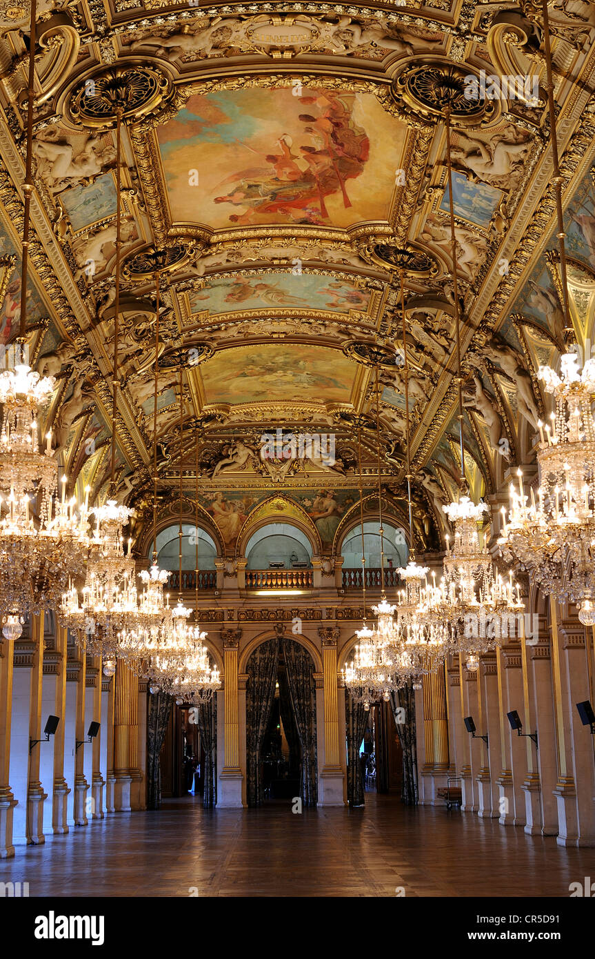 Frankreich, Paris, Hotel de Ville (Rathaus), das Empfangszimmer Stockfoto