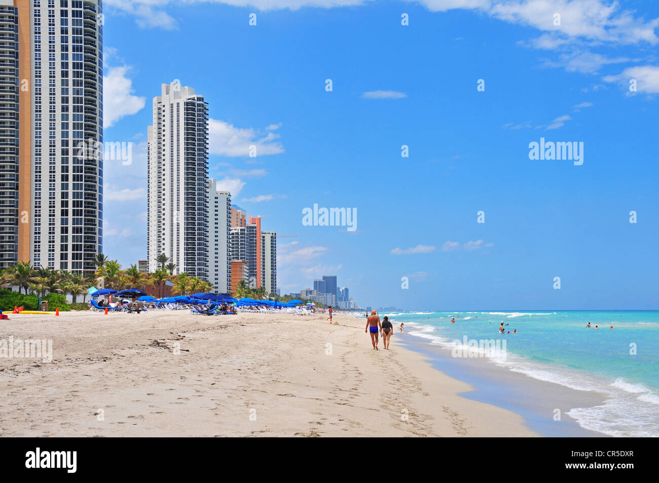 North Beach, Miami, Florida Stockfoto