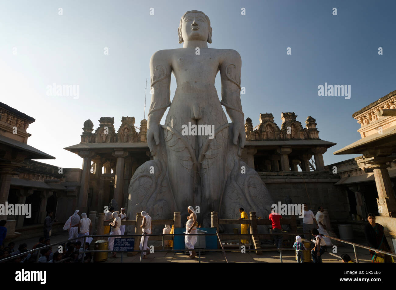 Statue von Lord Gomateshwara, der höchste monolithische Statue der Welt