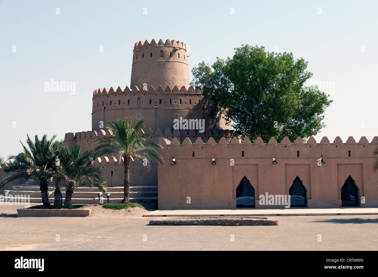 Elk206-1375 Vereinigte Arabische Emirate, Al Ain, Al Jahili Fort 1898 Stockfoto