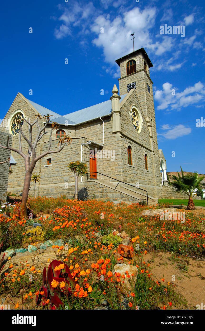 Der Niederländisch reformierten Kirche oder Klipkerk in Springbok, Northern Cape, Südafrika, Afrika Stockfoto