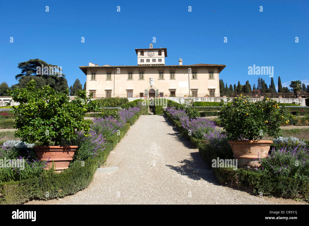 Medicea villa von petraia Fotos und Bildmaterial in hoher Auflösung