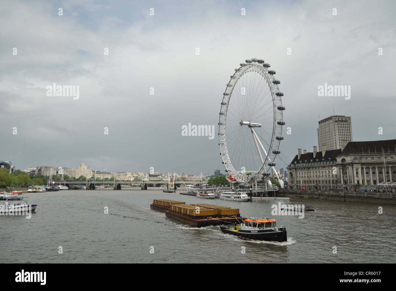 London Eye, Themse, london2012, Westminster bridge Stockfoto