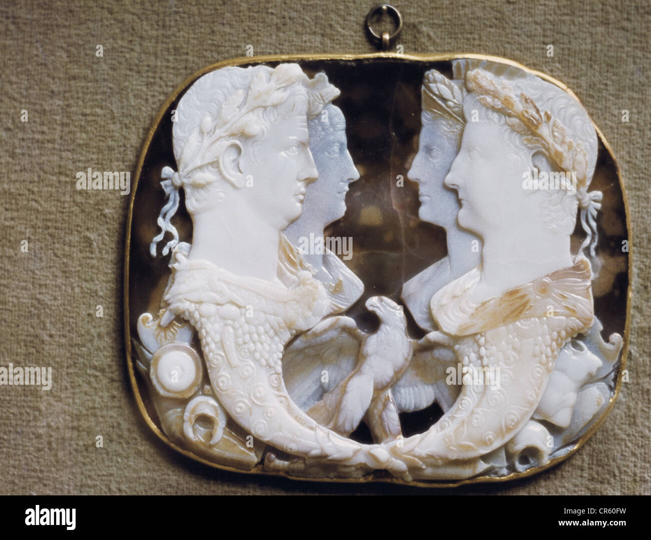 Claudius (Tiberius Cl. Cäsar Augustus Germanicus), Stockfoto