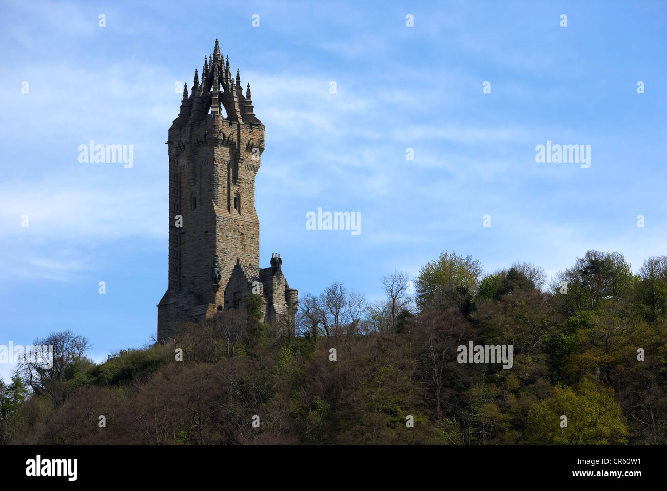 die national Wallace Monument Stirling Schottland, Vereinigtes Königreich Stockfoto