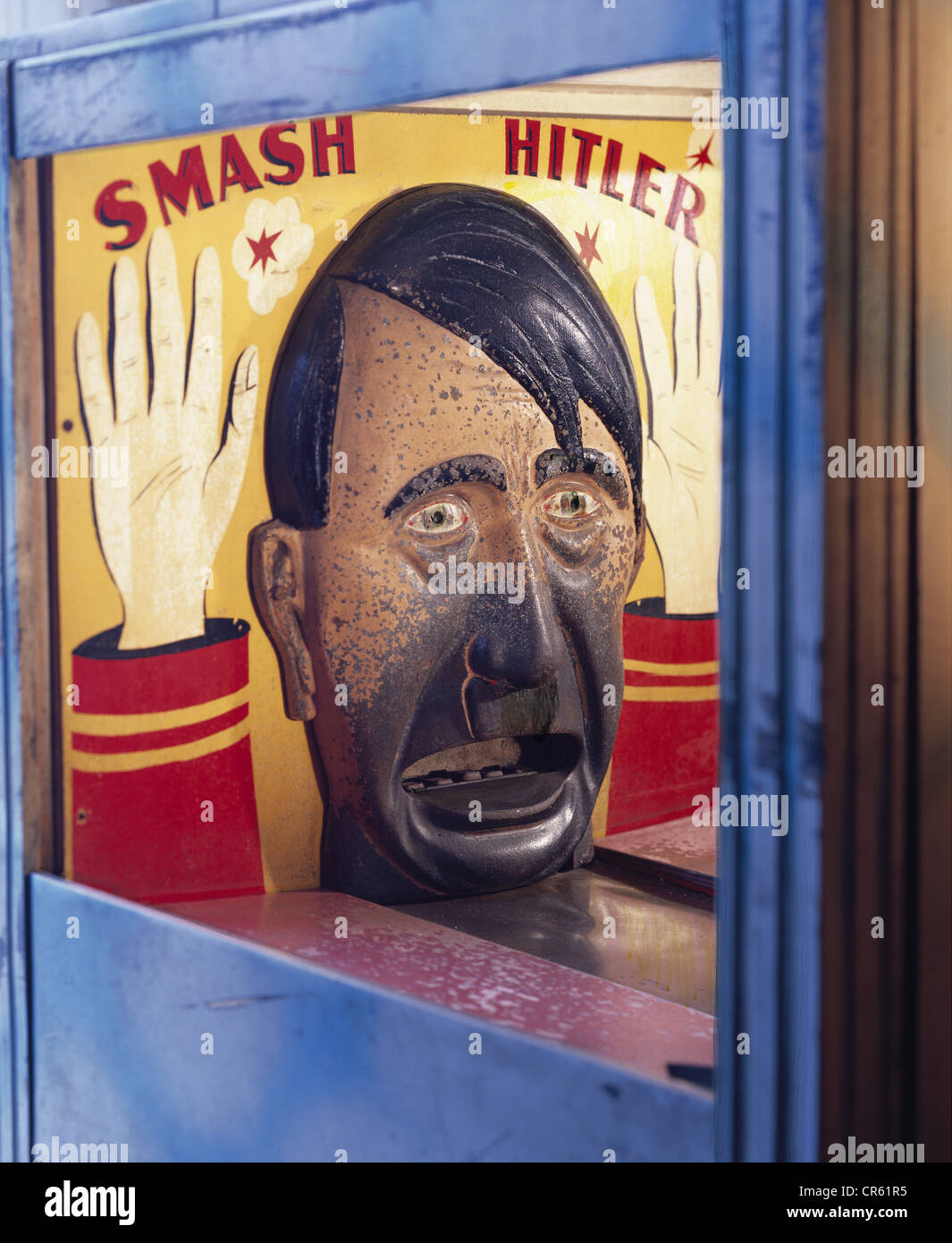Hitler, Adolf, 20.4.1889 - 30.4.1945, deutscher Politiker (NSDAP), Reichskanzler, Figur eines Toss-Spiels "Hitler mash", Mitte des 20. Jahrhunderts, Stockfoto