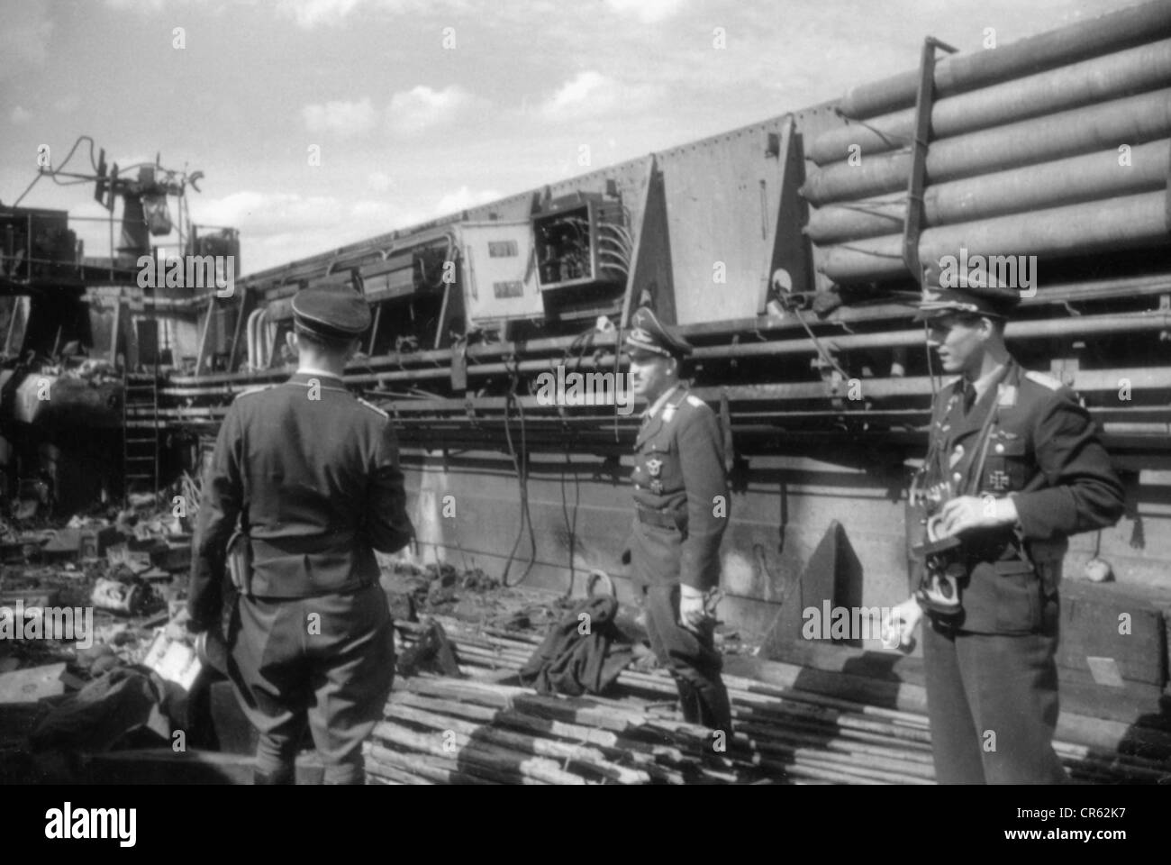 Ritterkreuzträger: Adolf Galland Checking Aircraft
