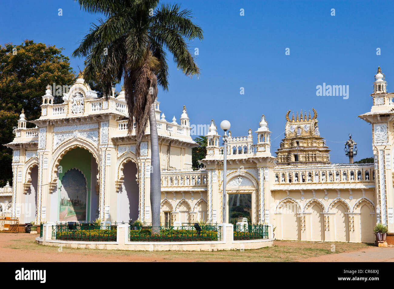 Indien, Bundesstaat Karnataka, Mysore, Maharaja Palace Stockfoto