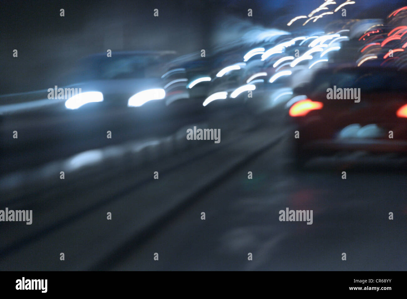 Deutschland, Bayern, München, Ansicht der Rush hour Stockfoto