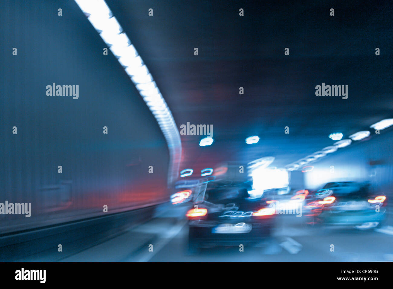 Deutschland, Bayern, München, Ansicht der Rush hour Stockfoto