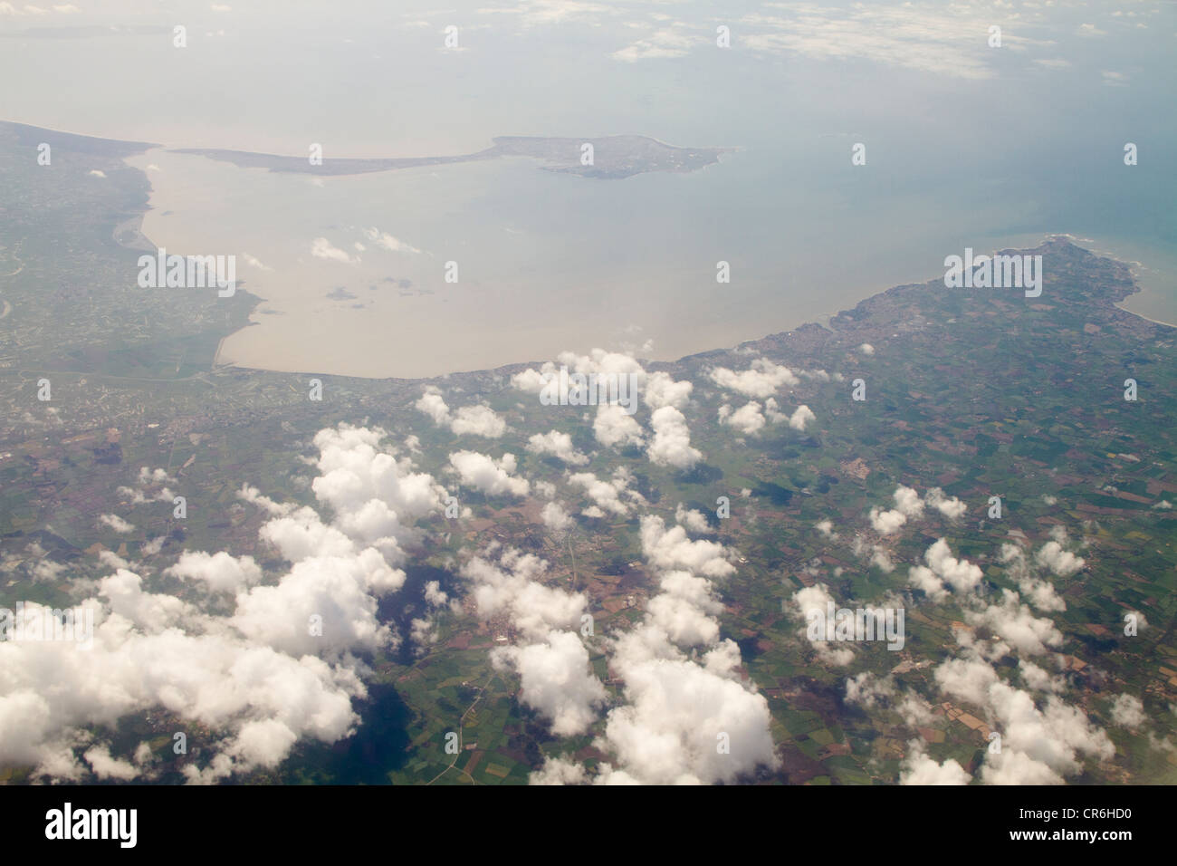 Saint-Nazaire in der Bretagne Stockfoto