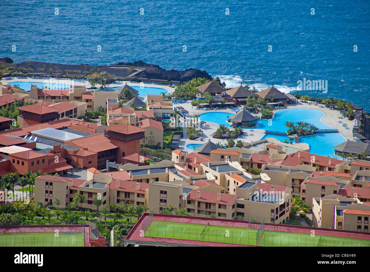La Palma Princess Hotel Teneguia Princess Hotel Las Indias Umgeben Von Bananenplantagen Schliessen Los Canarios Fuencaliente La Palma Kanarische Inseln Spanien Europa Stockfotografie Alamy