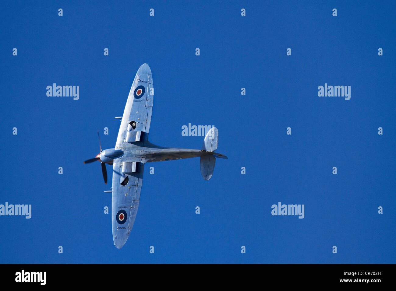 Tandem Supermarine Spitfire Trainer - britischen und Alliierten des zweiten Weltkriegs Jagdflugzeug Stockfoto