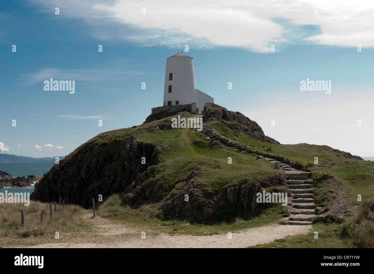 Llanddwyn Insel Anglesey Nordwales Stockfoto