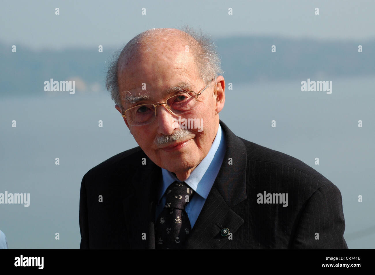 Habsburg, Otto von, 20.11.1912 - 4.7.2011, Österreichisch-Deutscher Verleger, Politiker, Porträt, im Forsthaus am See, Starnberger See, Deutschland, 15.3.2007, Stockfoto
