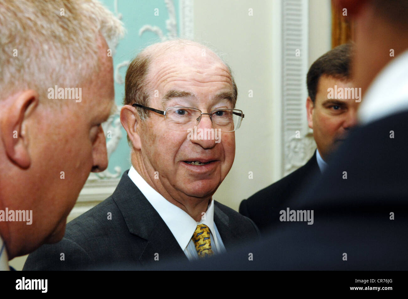 Lloyds von London Lord Levene Vergangenheit Vorsitzender Stockfoto