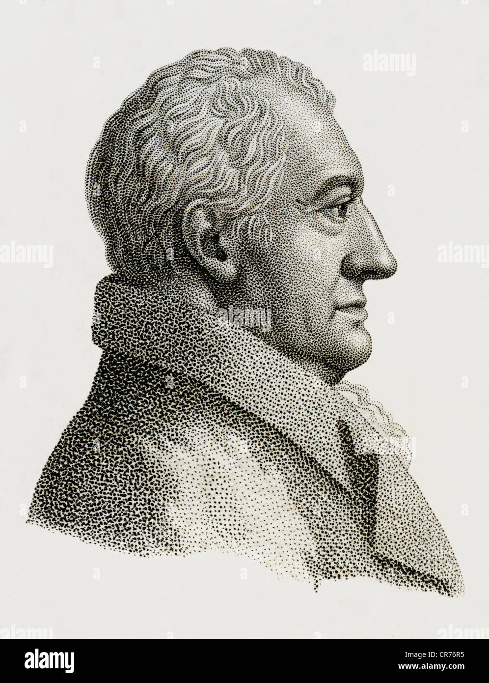 Goethe, Johann Wolfgang von, deutscher Dichter, geb. 28. 08. 1749 in Frankfurt am Main, gestorben 22. 03. 1832 in Weimar, Kupferstich von etwa 1820, von Oltmanns? , Artist's Urheberrecht nicht gelöscht werden Stockfoto