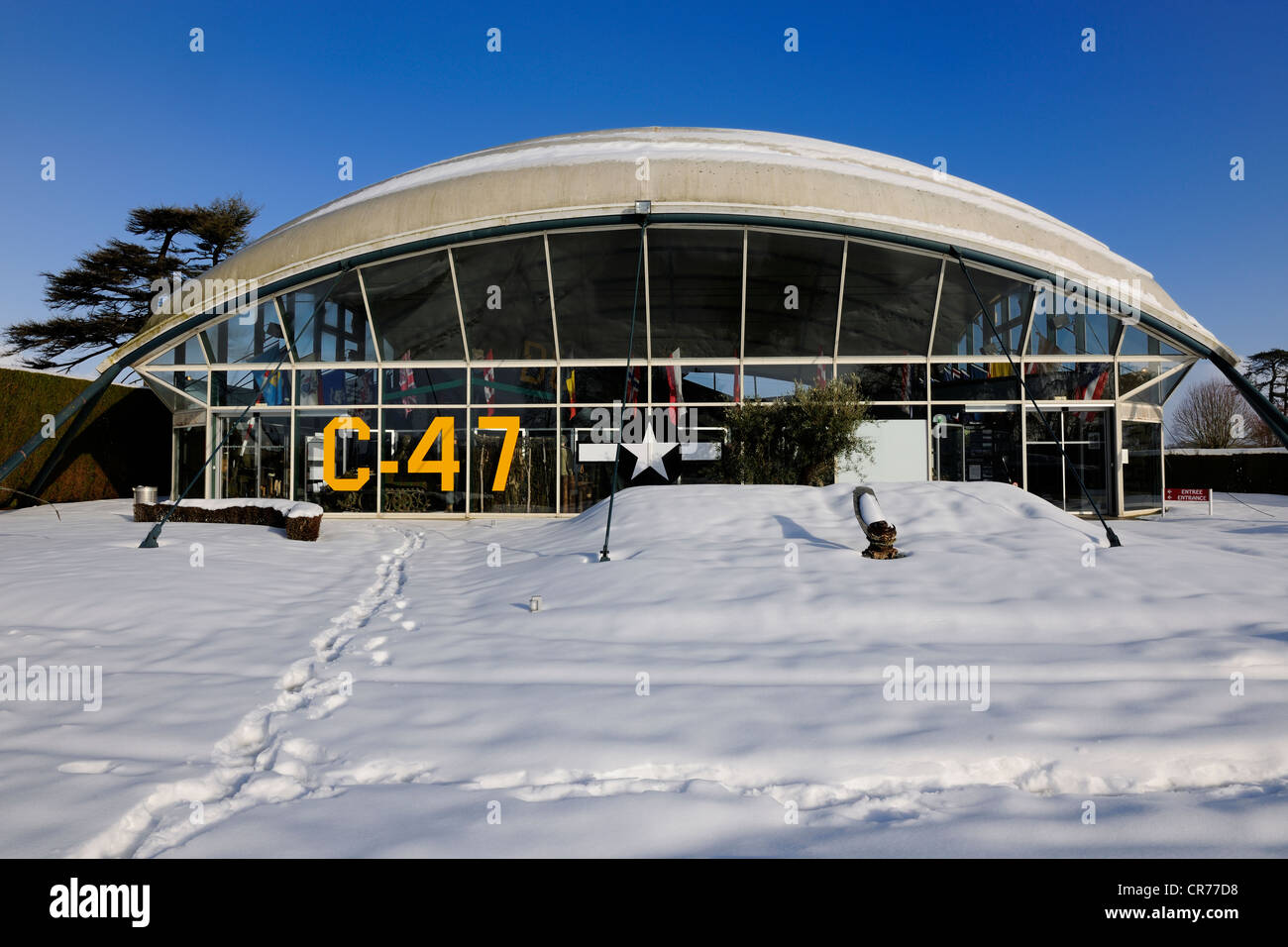 Frankreich, Manche, Sainte Mere Eglise, Airborne Museum Stockfoto