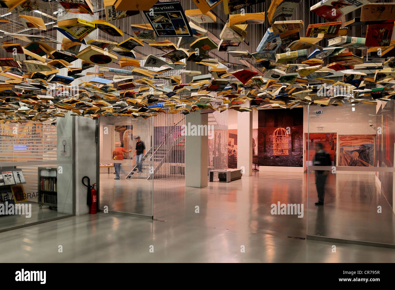 Karakoy District, das Museum für moderne Kunst (Istanbul Modern), Beyoglu, Istanbul, Türkei Stockfoto