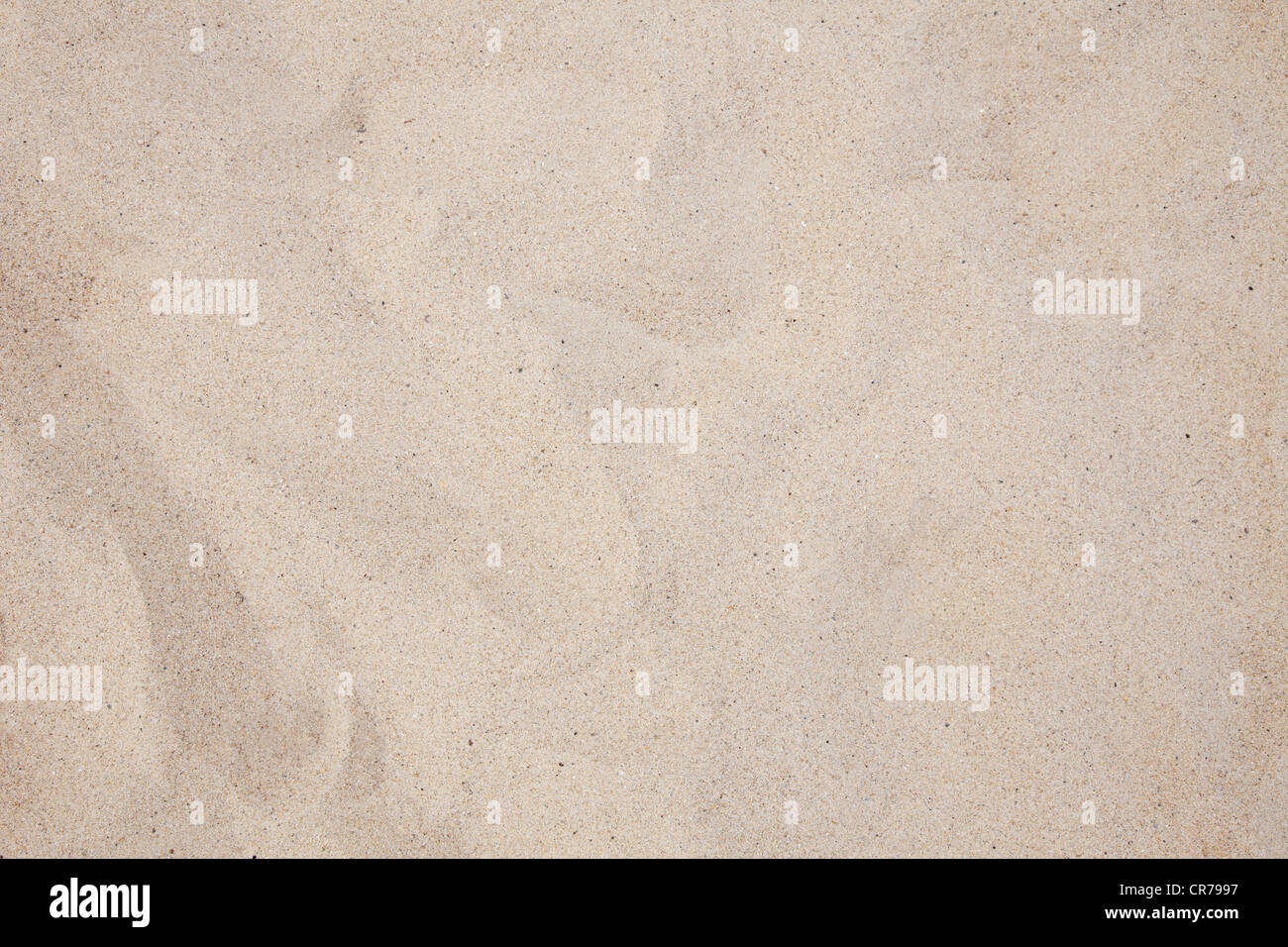 Strand mit feinem Sand Hintergrundtextur Stockfoto