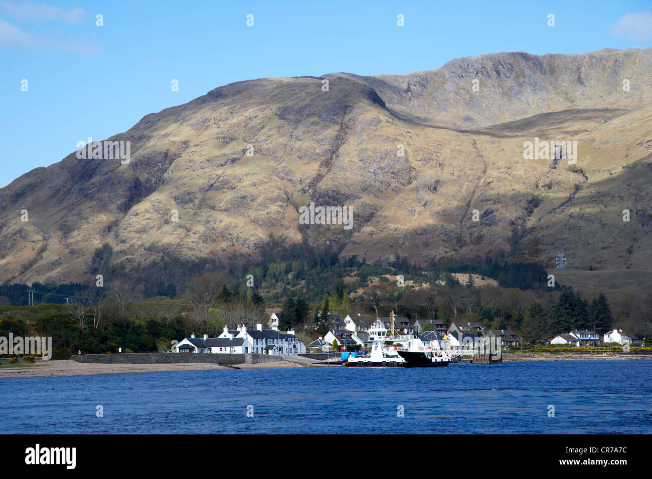 Ardgour und der Corran Fähre Loch Linnhe Highland Highlands Schottland, Vereinigtes Königreich Stockfoto