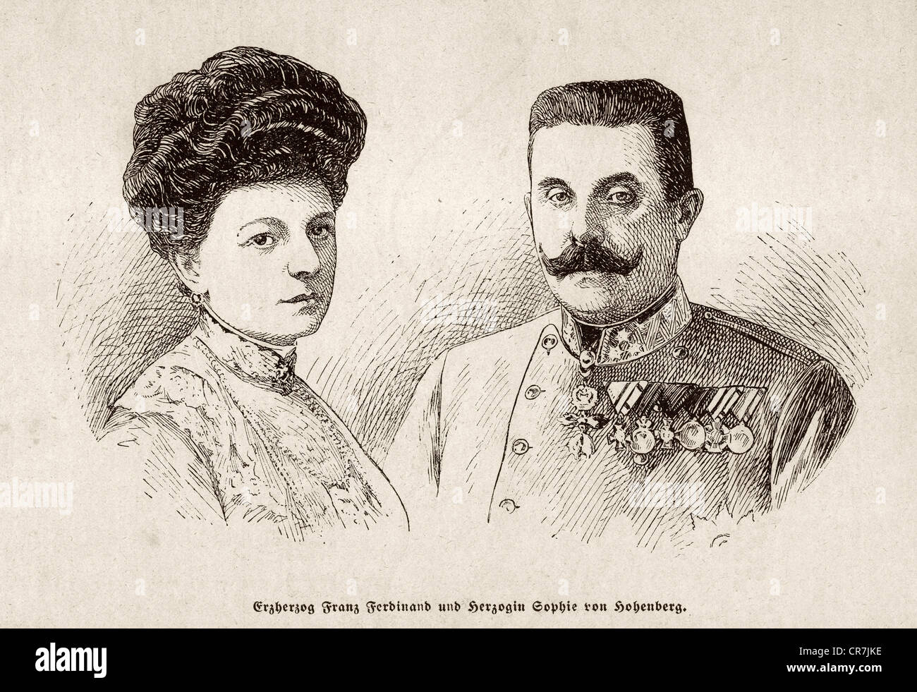 Franz Ferdinand, 18.12.23 28.6.1914, Erzherzöge und Erbe anmaßend