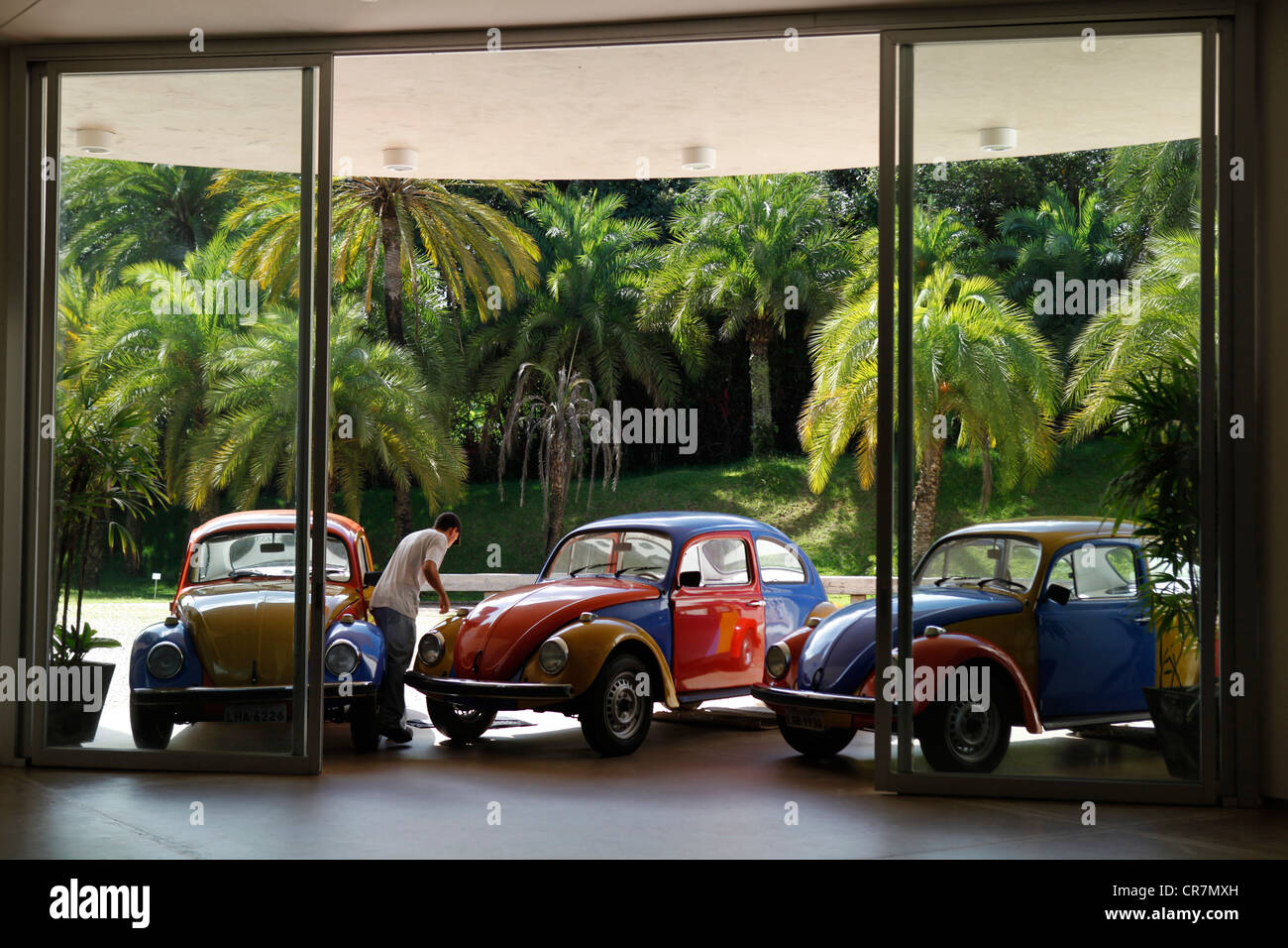 Brasil, Minas Gerais Zustand, Brumadinho, Centro de Arte Contemporanea Inhotim (zeitgenössische Kunstwerke Mitte) im Besitz und in Stockfoto