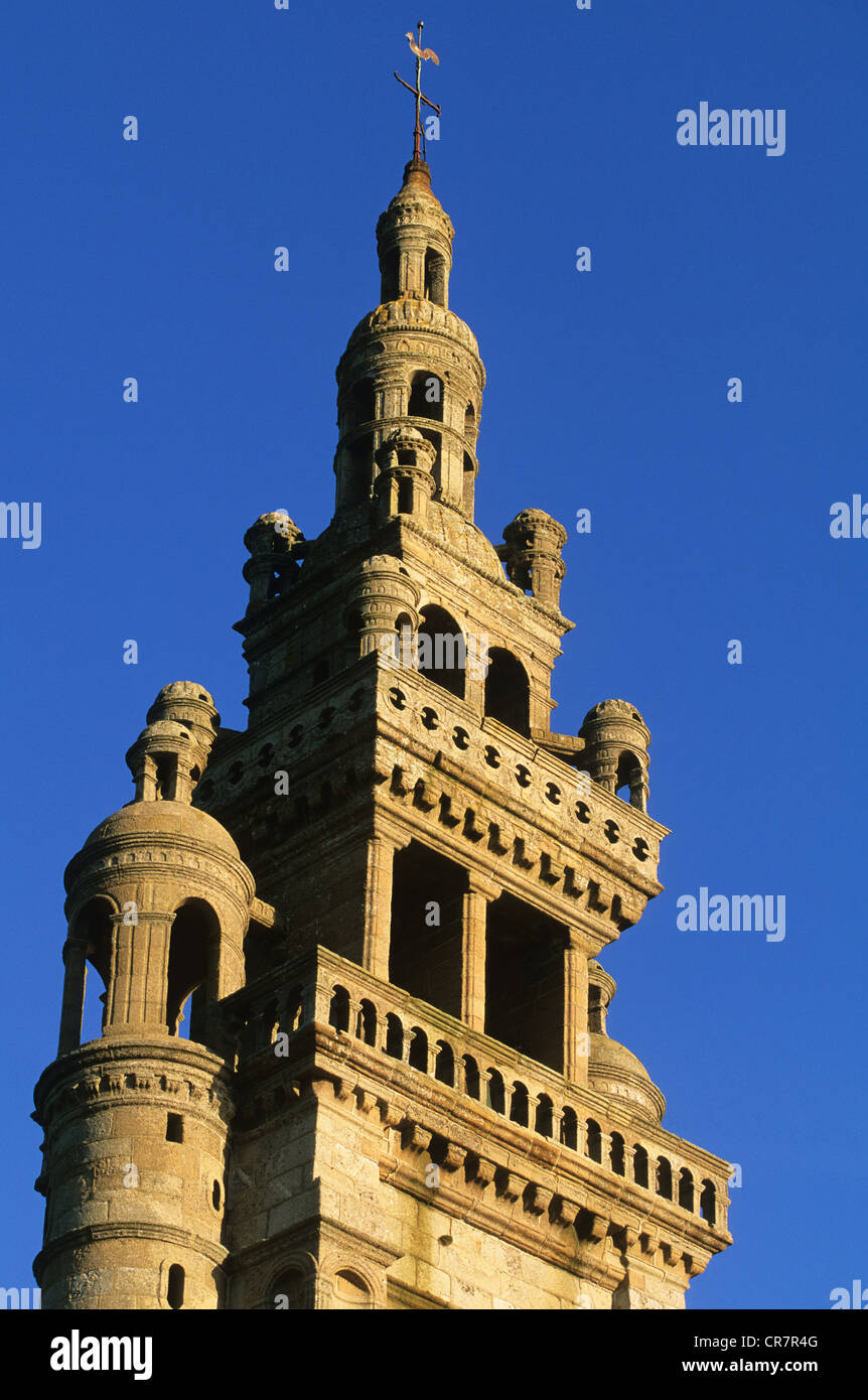 Frankreich, Finistere, Roscoff, Notre Dame de Batz Croas Kirche Stockfoto