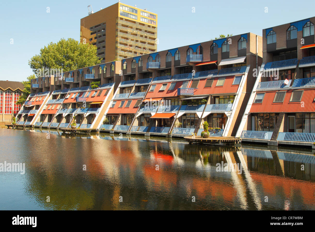 Appartements direkt am Wasser, Noordmolenwerf, Rotterdam, Holland