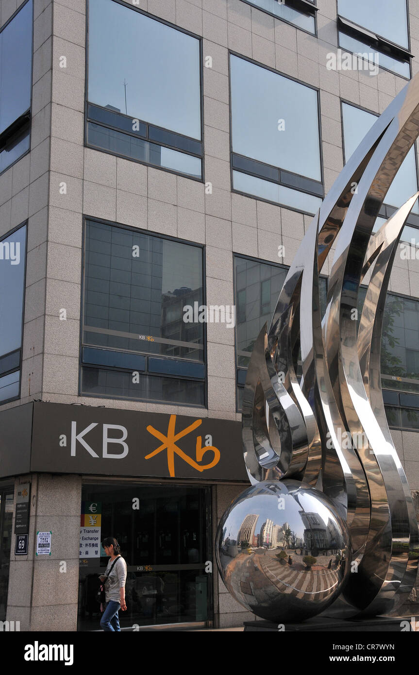 KB-Bankstelle Busan Südkorea Stockfoto