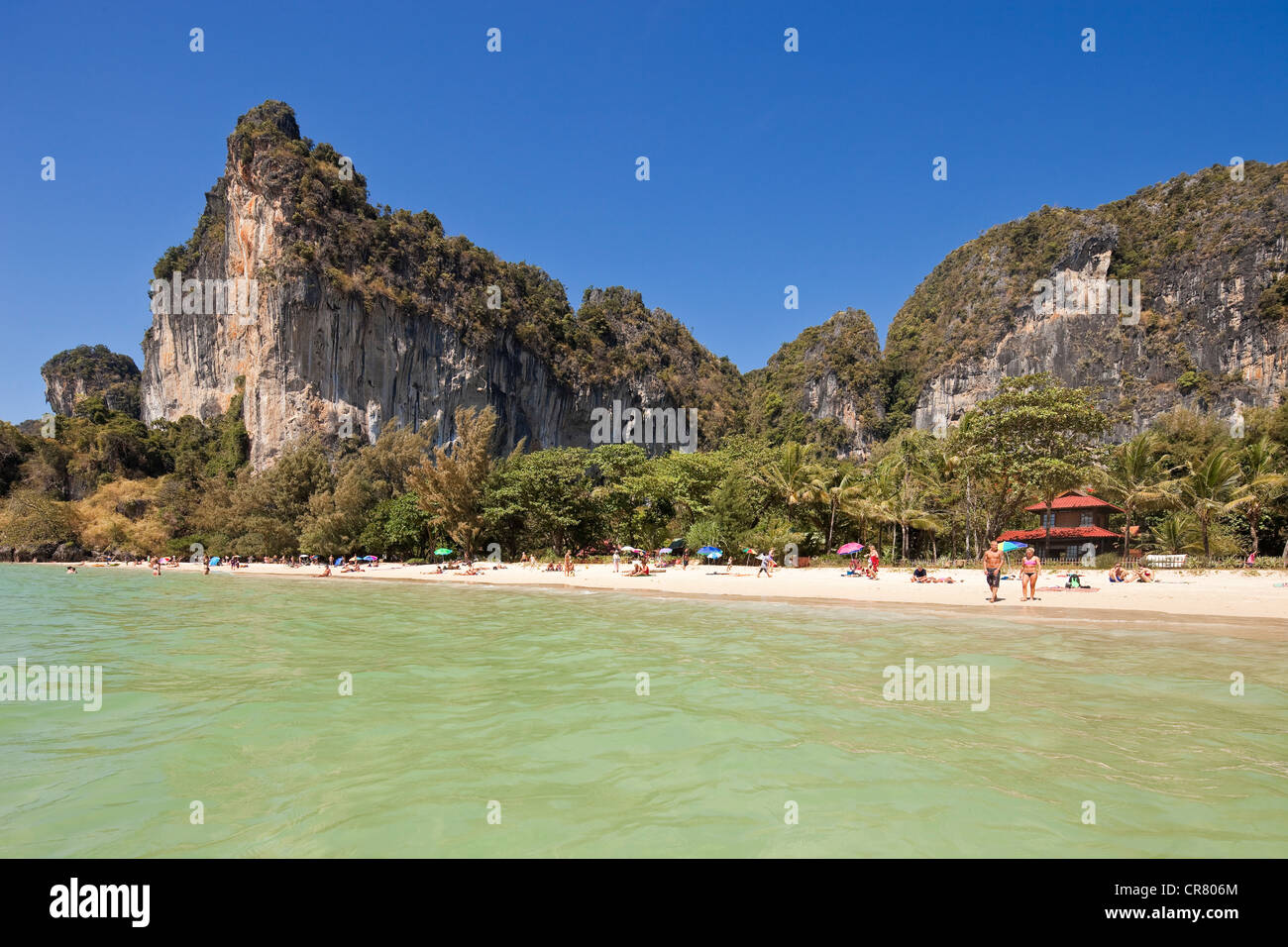 Thailand, Provinz Krabi, West Railay Stockfoto