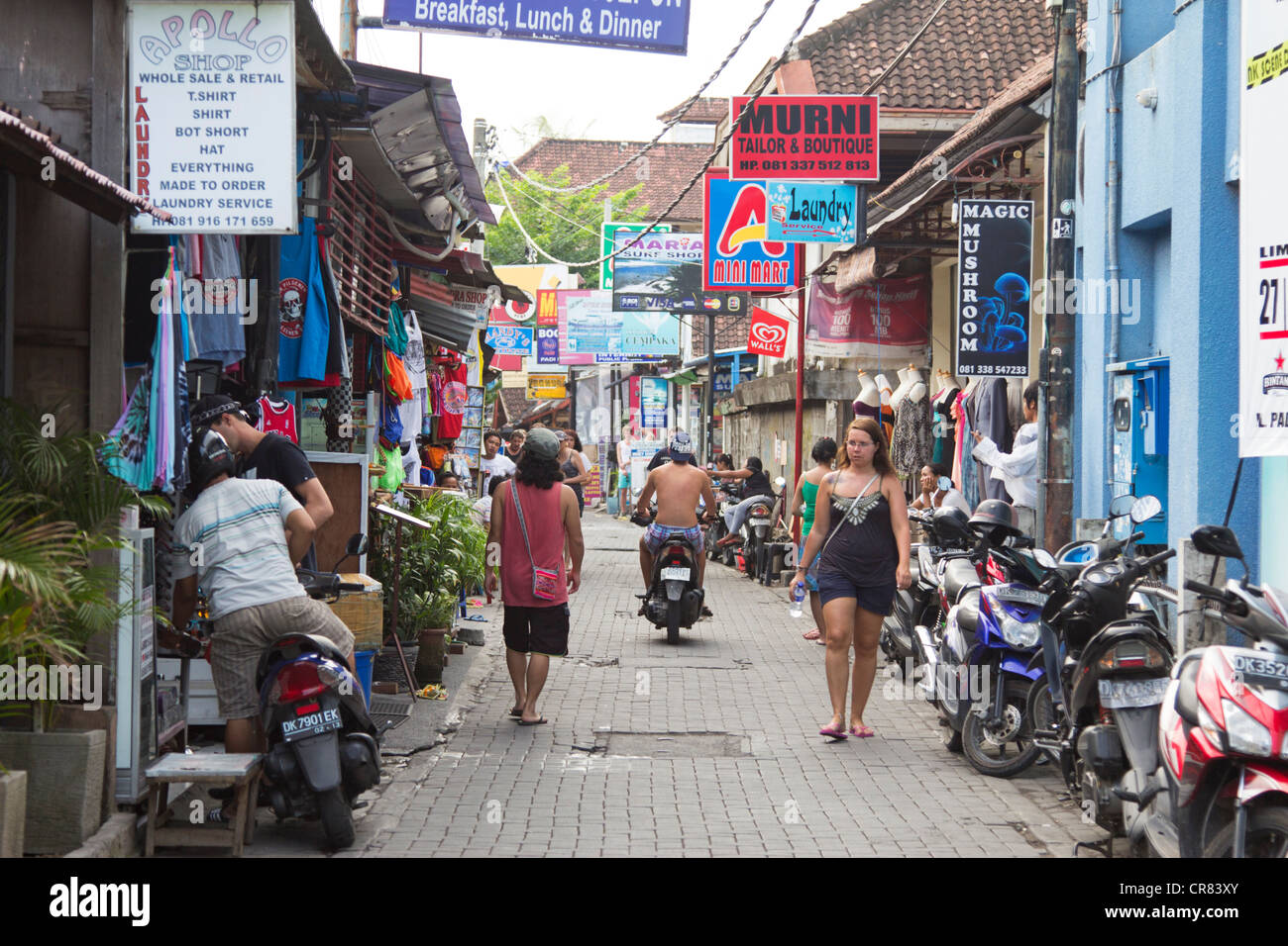 Kuta - Bali - Indonesien Stockfoto