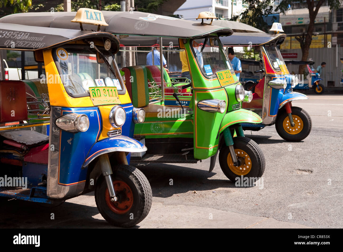 Thailand, Bangkok Tuk Tuk Stockfoto