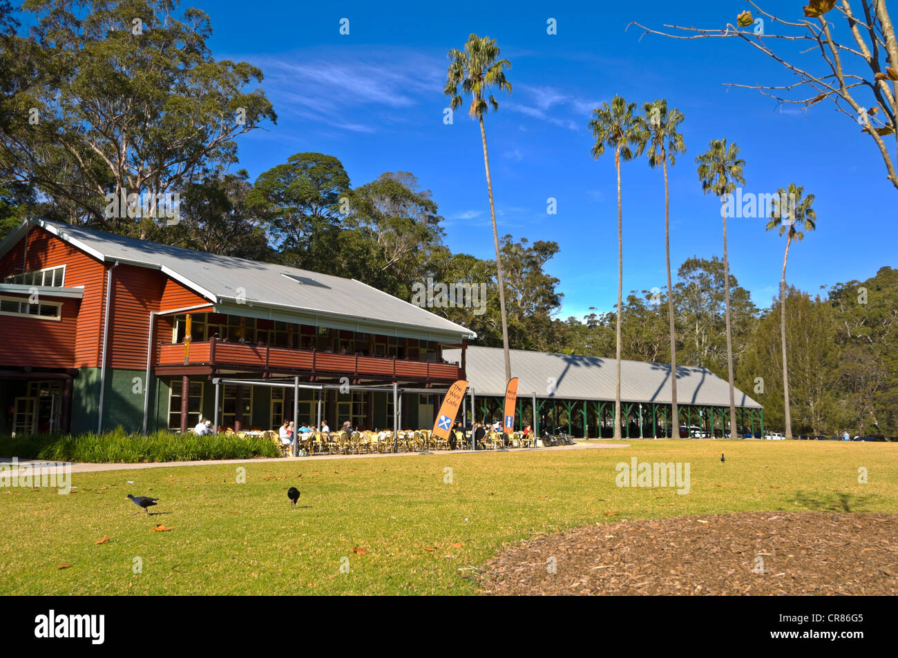 Tourist Information Centre, Audley Weir, Royal National Park, Sydney, New South Wales, NSW, Australien Stockfoto