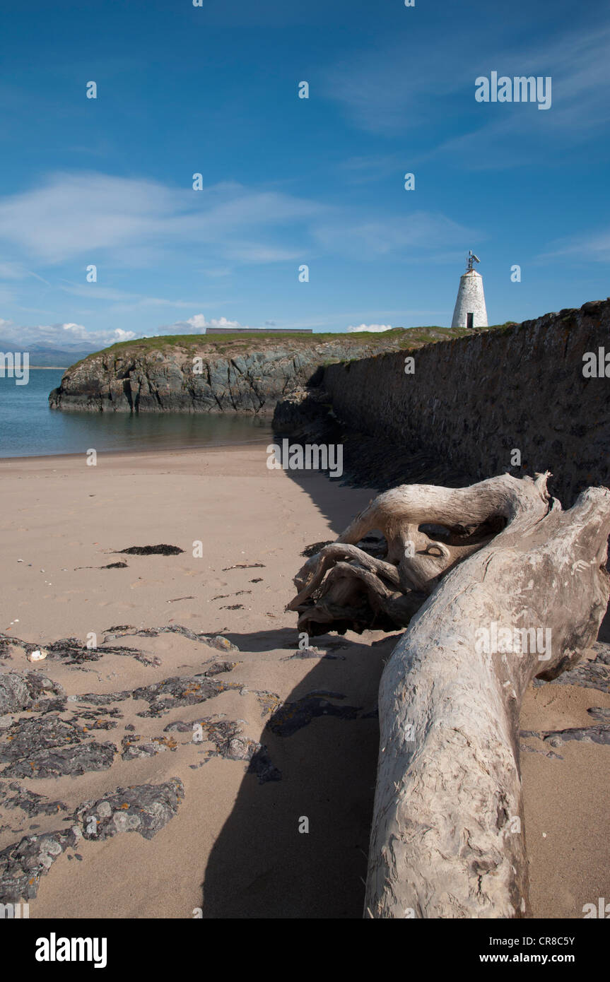 Piloten-Bucht auf Llanddwyn Insel Anglesey North Wales Stockfoto