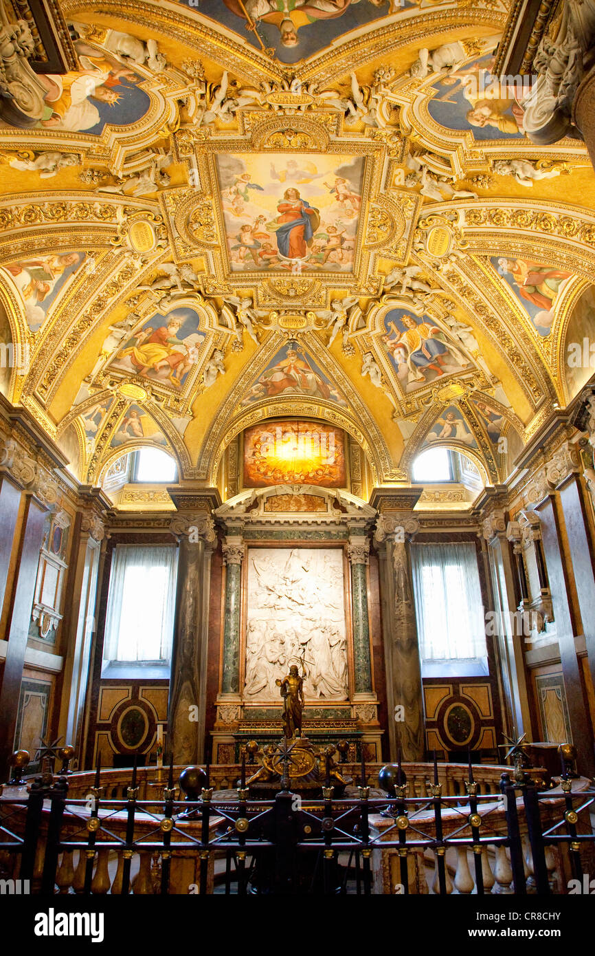 Italien, Latium, Rom, historische Zentrum UNESCOWelterbe, Kirche Santa