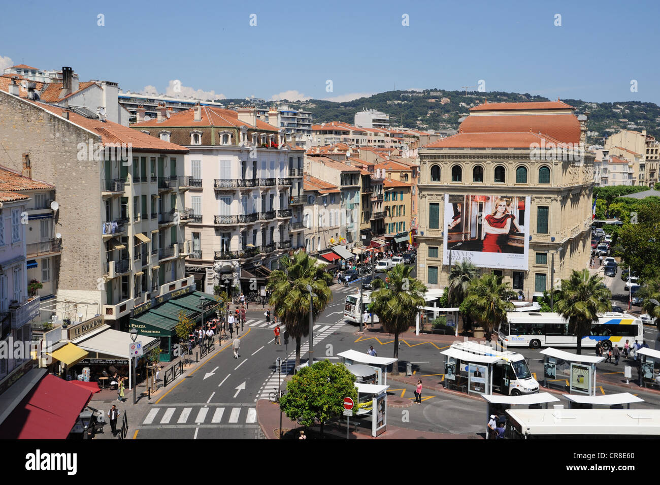 Die alte Stadt von Cannes, Côte d ' Azur, Frankreich, Europa Stockfoto