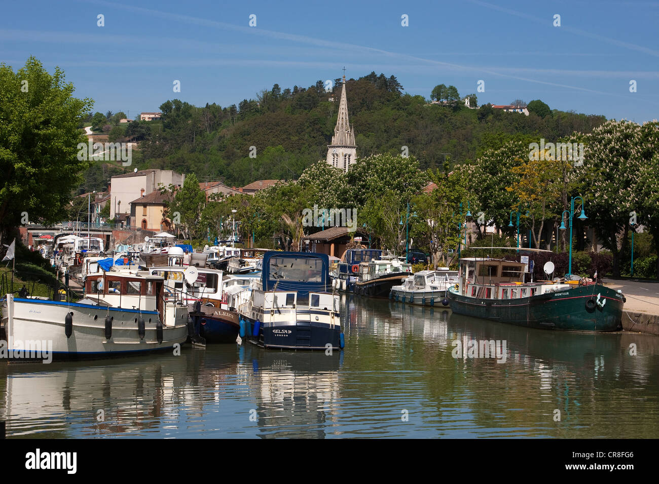 Frankreich, Tarn et Garonne, den Anschluss an den Canal du MidiUNESCO
