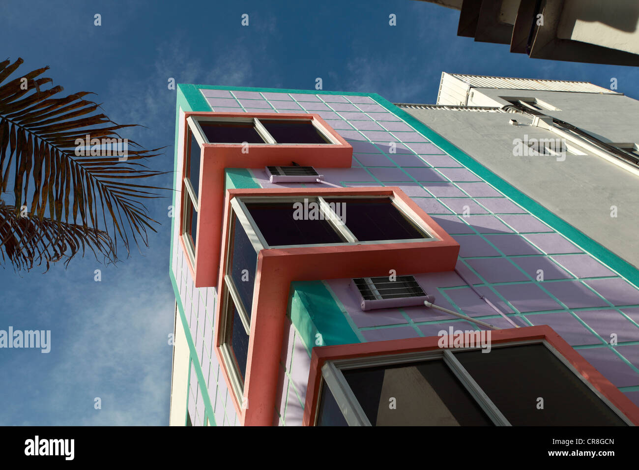 Die Art-Deco-Bereich von Miami, South Beach Stockfoto