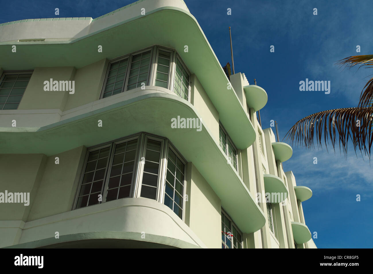 Die Art-Deco-Bereich von Miami, South Beach Stockfoto
