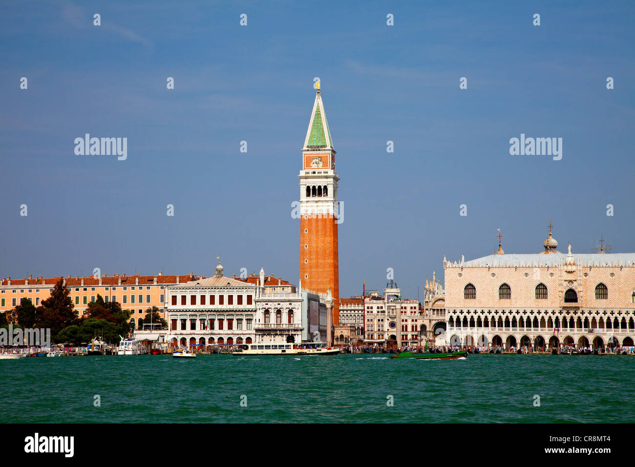 Dogen-Palast und Campanile, Venedig, Italien Stockfoto