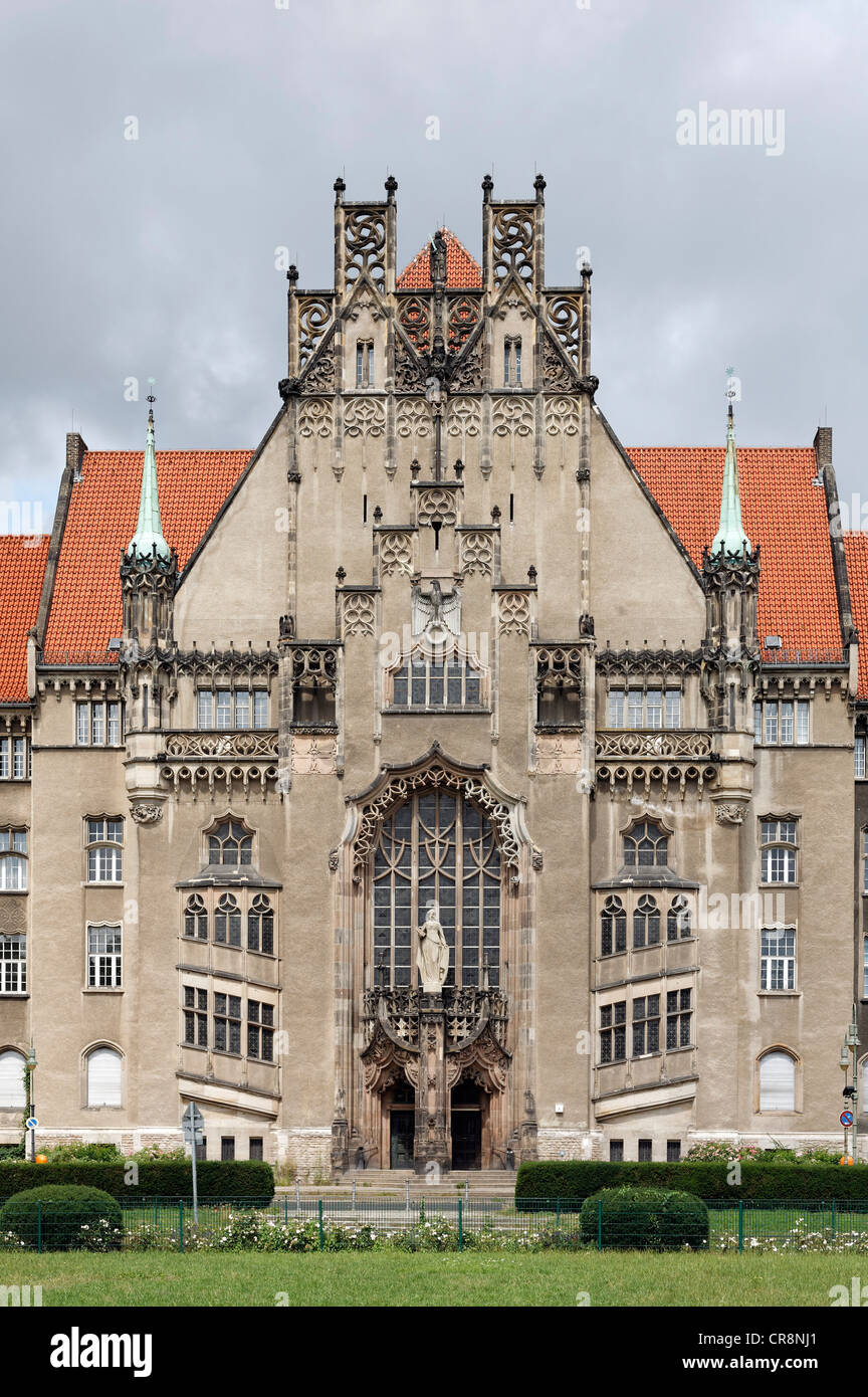 Hochzeit Amtsgericht, Neo-gotischen Stil, Berlin, Deutschland, Europa Stockfoto