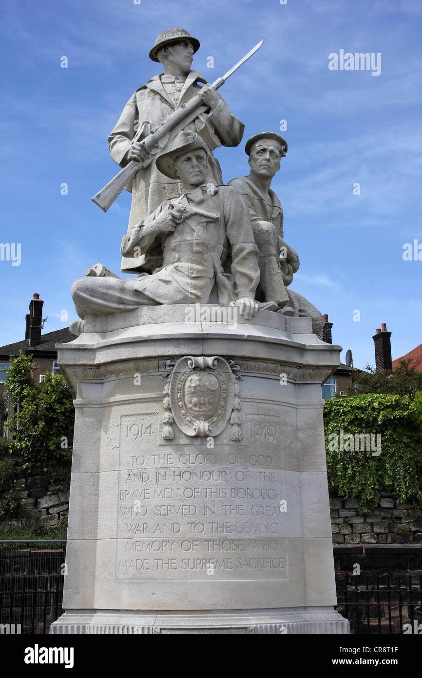 Krieg-Denkmal, New Brighton, Wirral, UK Stockfoto