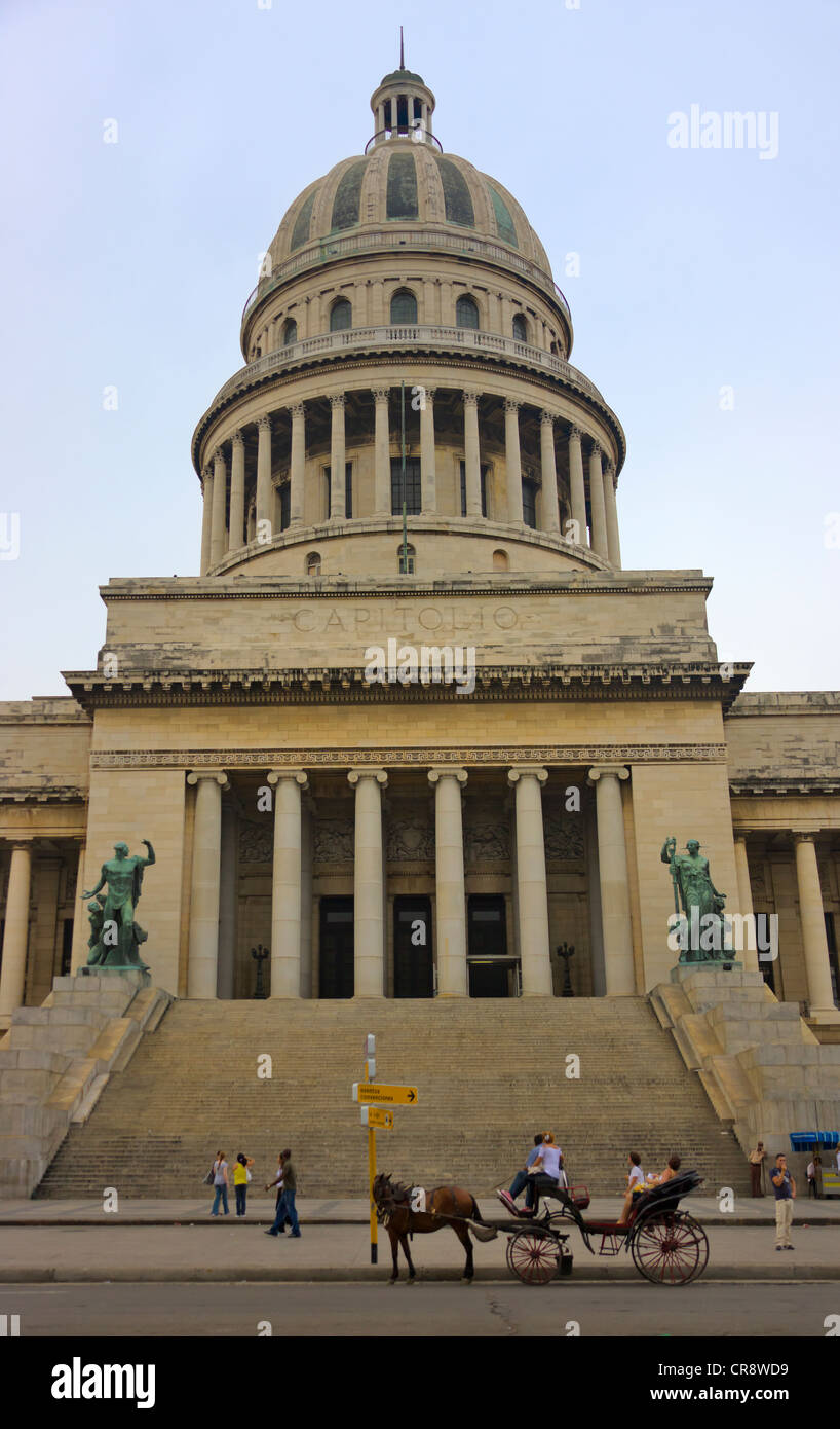 Capitol, Havanna, UNESCO-Weltkulturerbe, Kuba Stockfoto