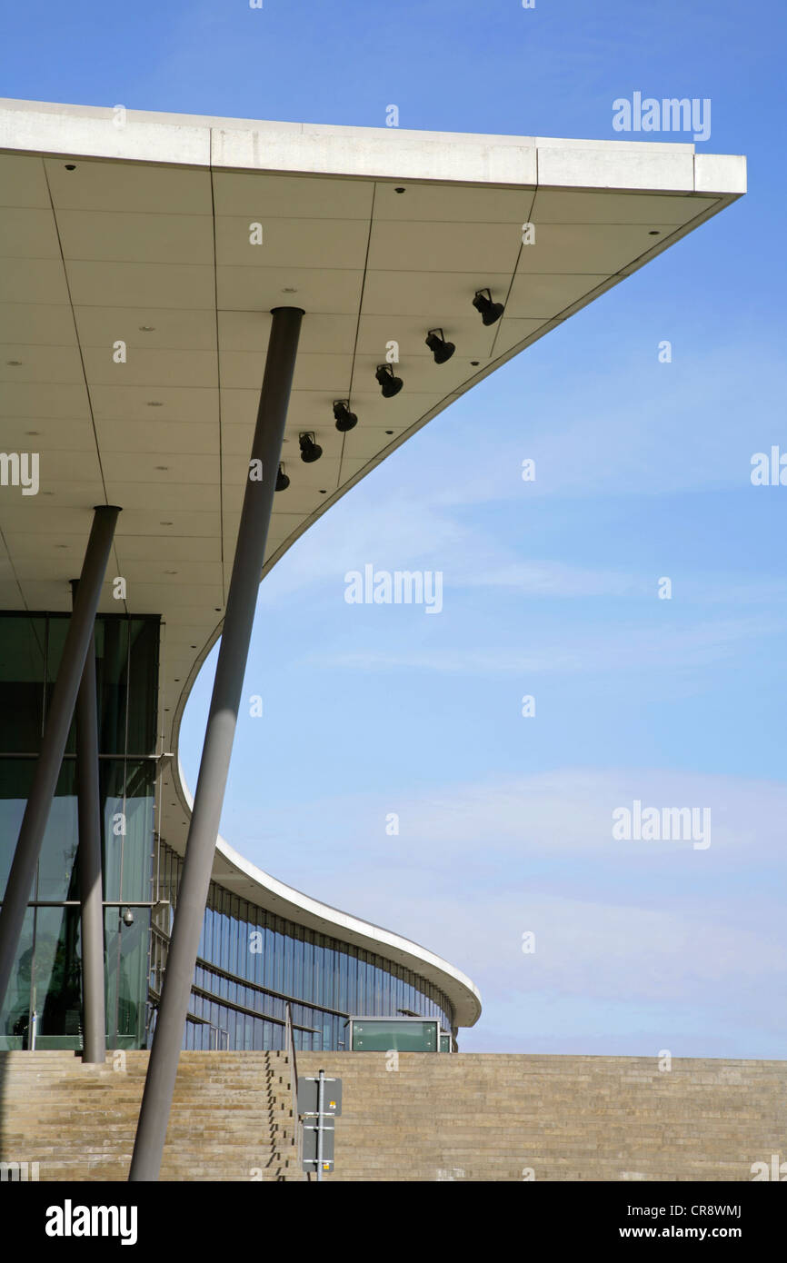 Der internationale Kongress Zentrum, Dresden, Sachsen, Deutschland. Stockfoto