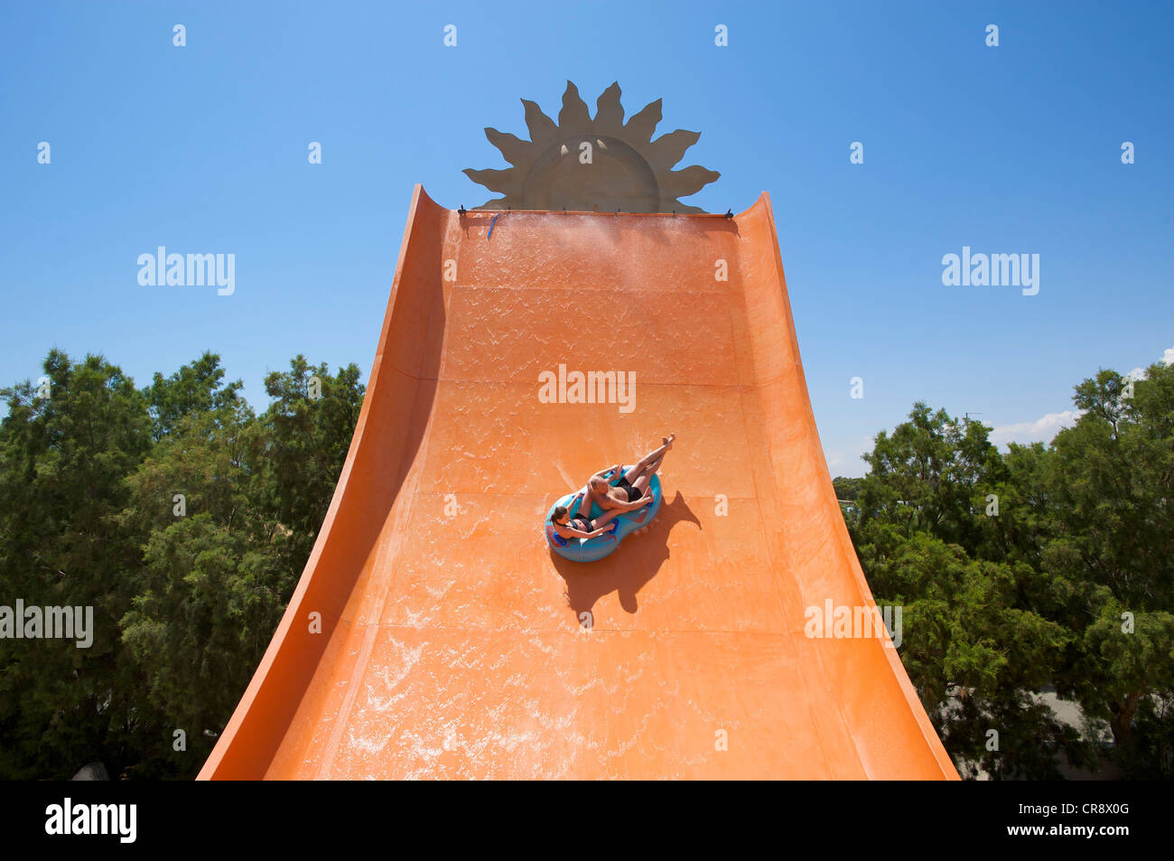 Waterworld waterpark in ayia napa Fotos und Bildmaterial in hoher